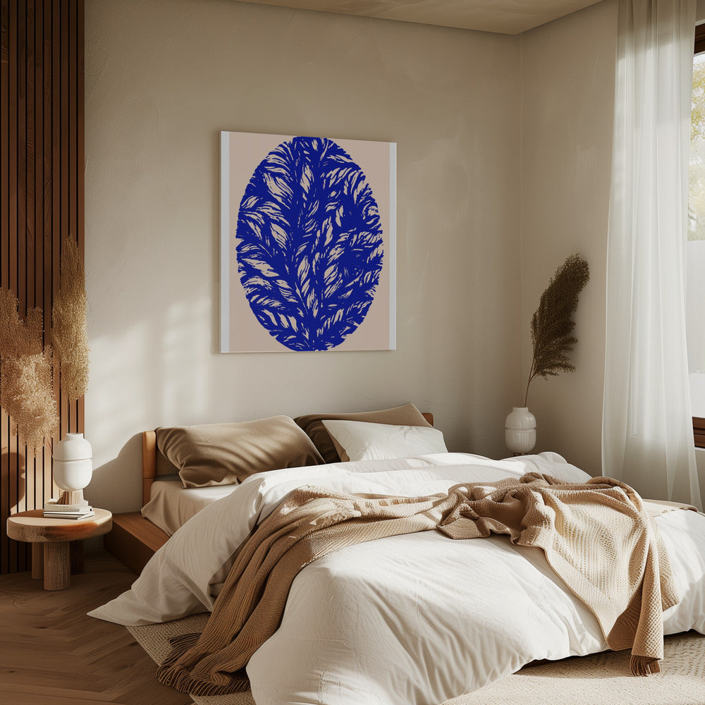 Indigo Bloom Bol | Canvas