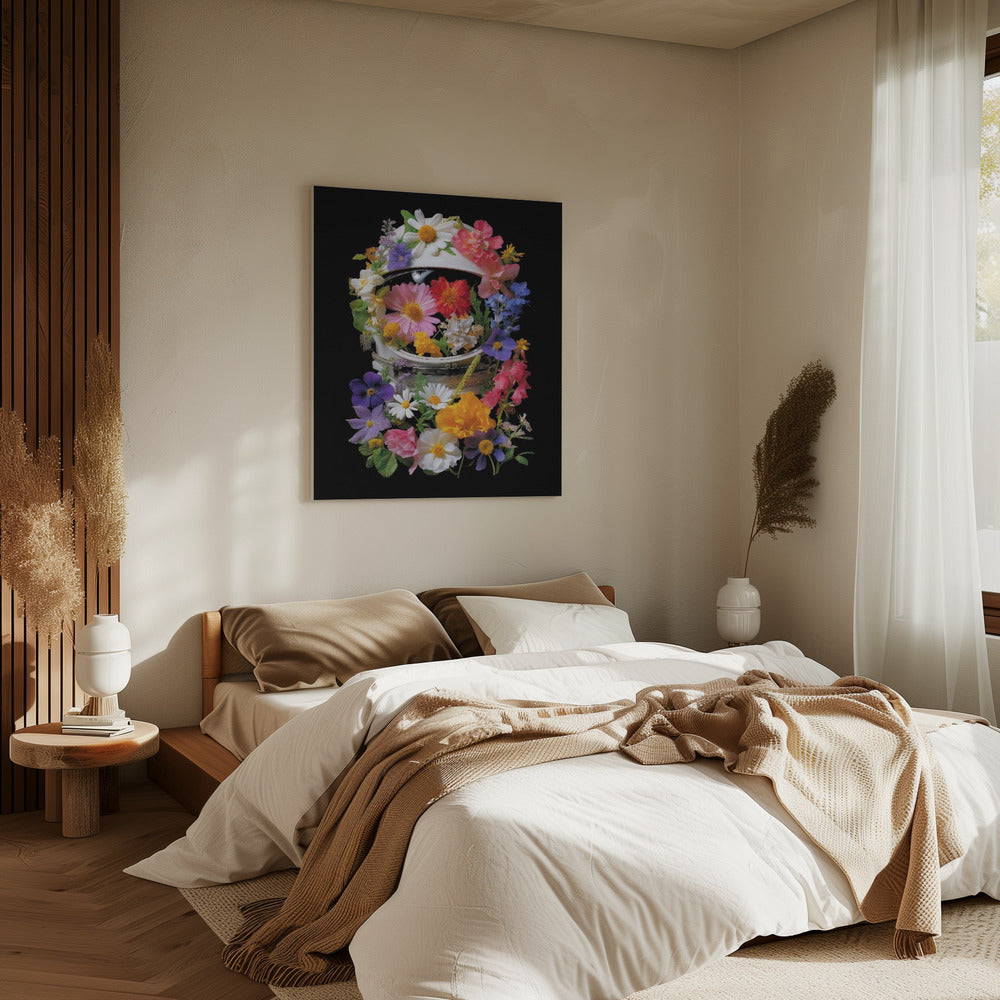 Kosmische Bloei | Canvas