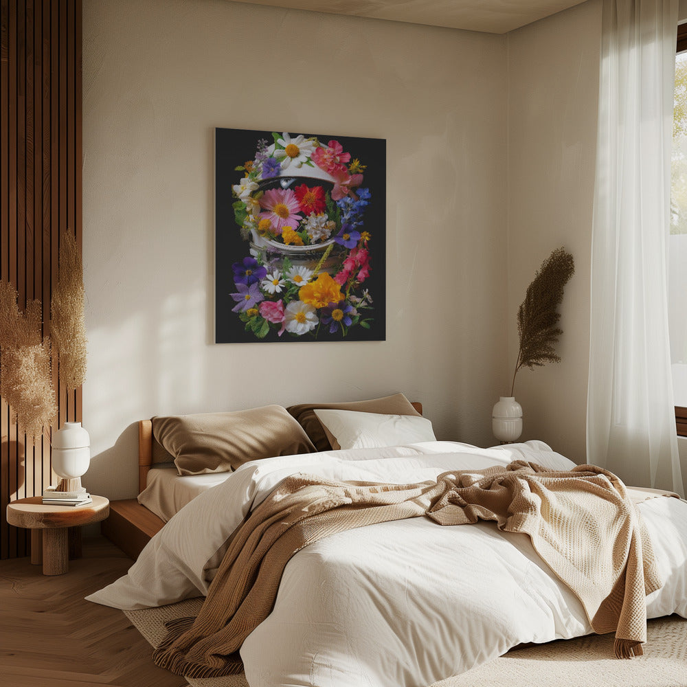 Kosmische Bloei | Canvas