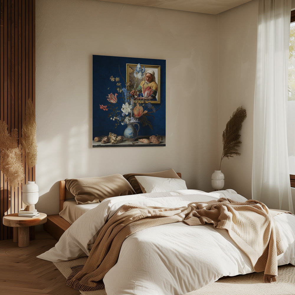 Balthasar &amp; Vermeer - Kunst gecombineerd | Canvas