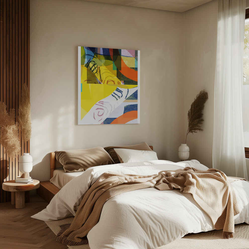 Vrolijke vormen | Canvas
