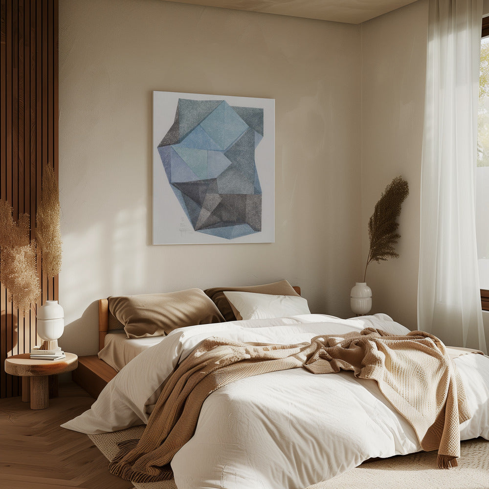 Blauwe Steen I. | Canvas