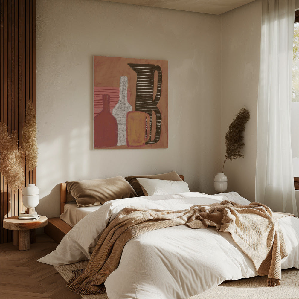 Kruiken en flessen | Canvas