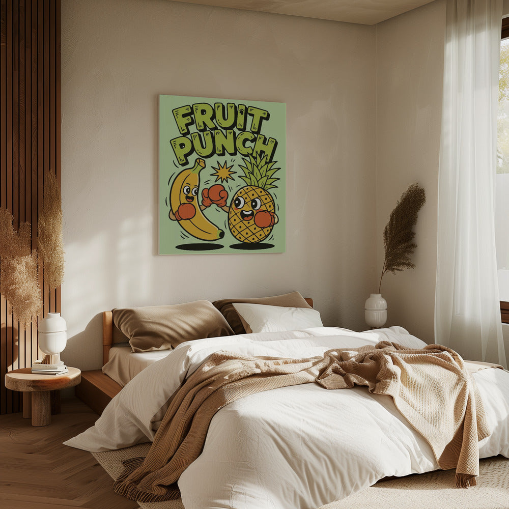 Fruit Punch Roze | Canvas