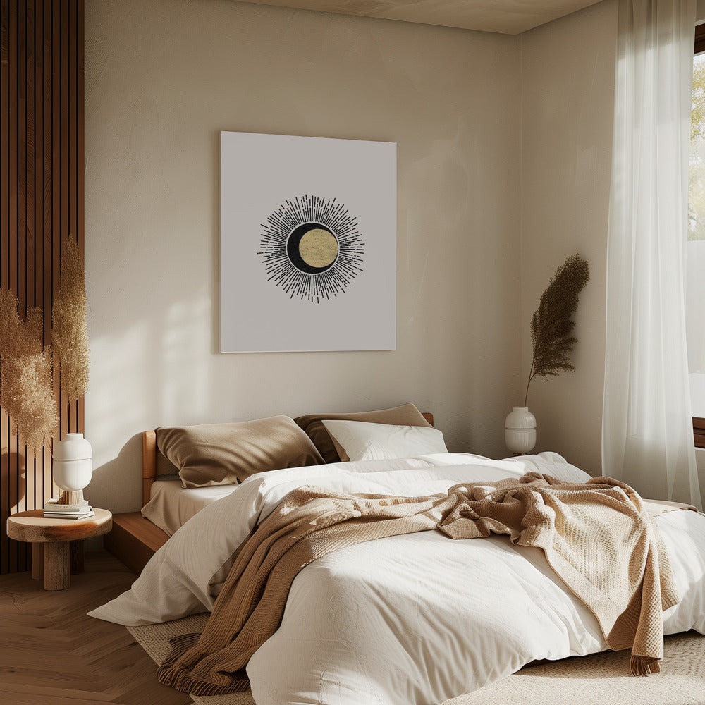 Minimalist Sun | Canvas