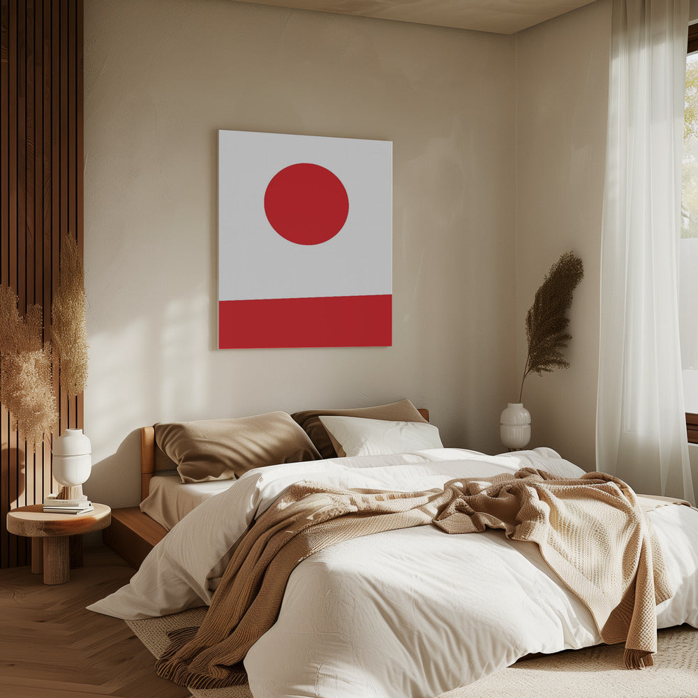 Japans landschap | Canvas