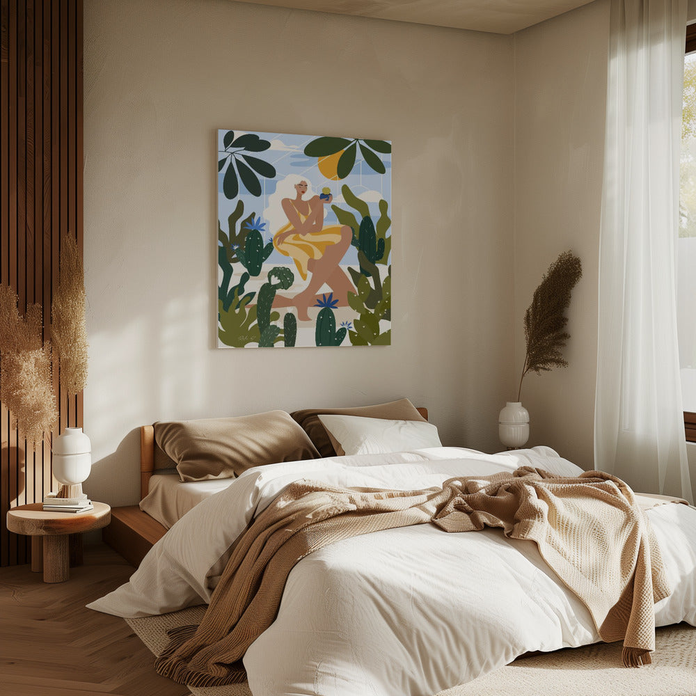 Cactussenkas | Canvas