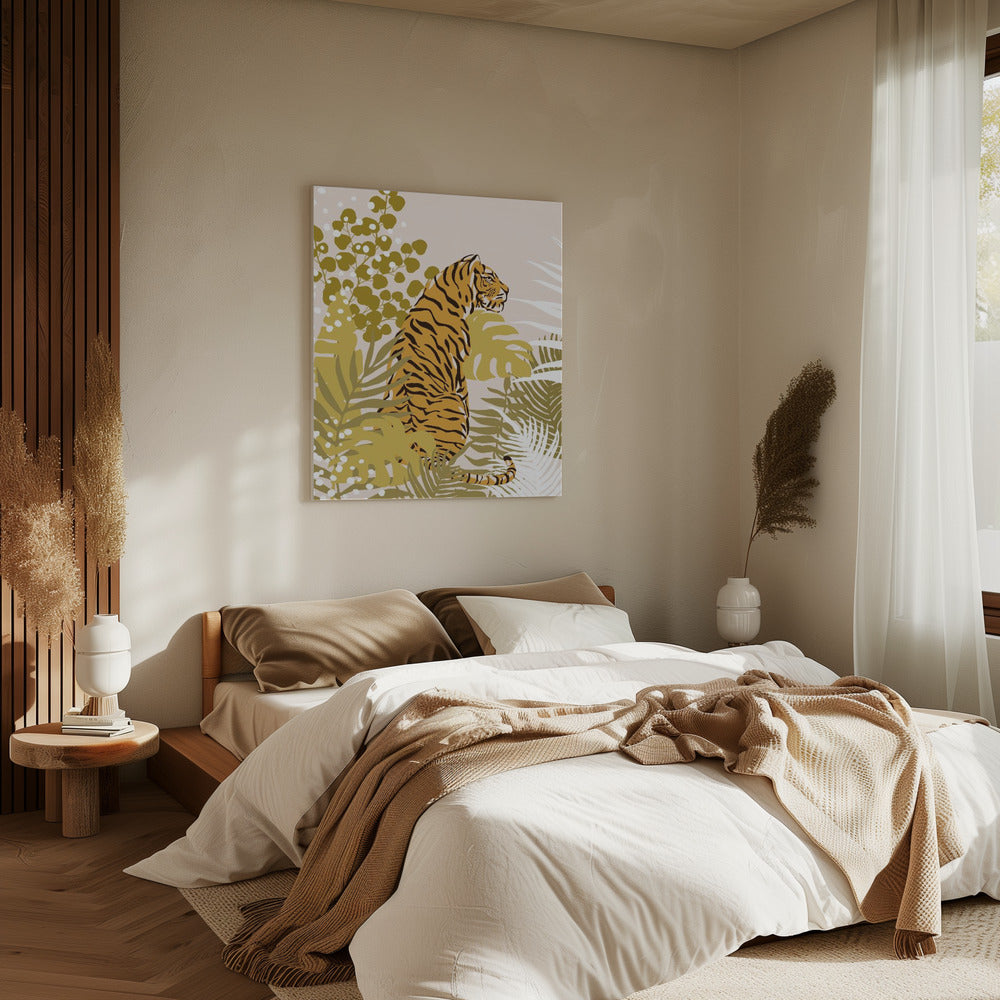 Tiger By Cats and Dotz  30 X 42 Inches | Canvas