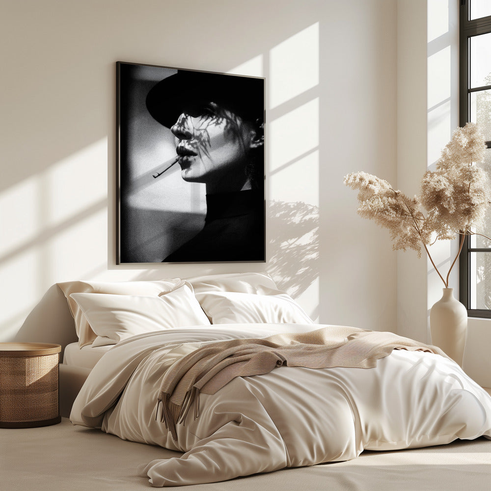 dame in het zwart | Poster