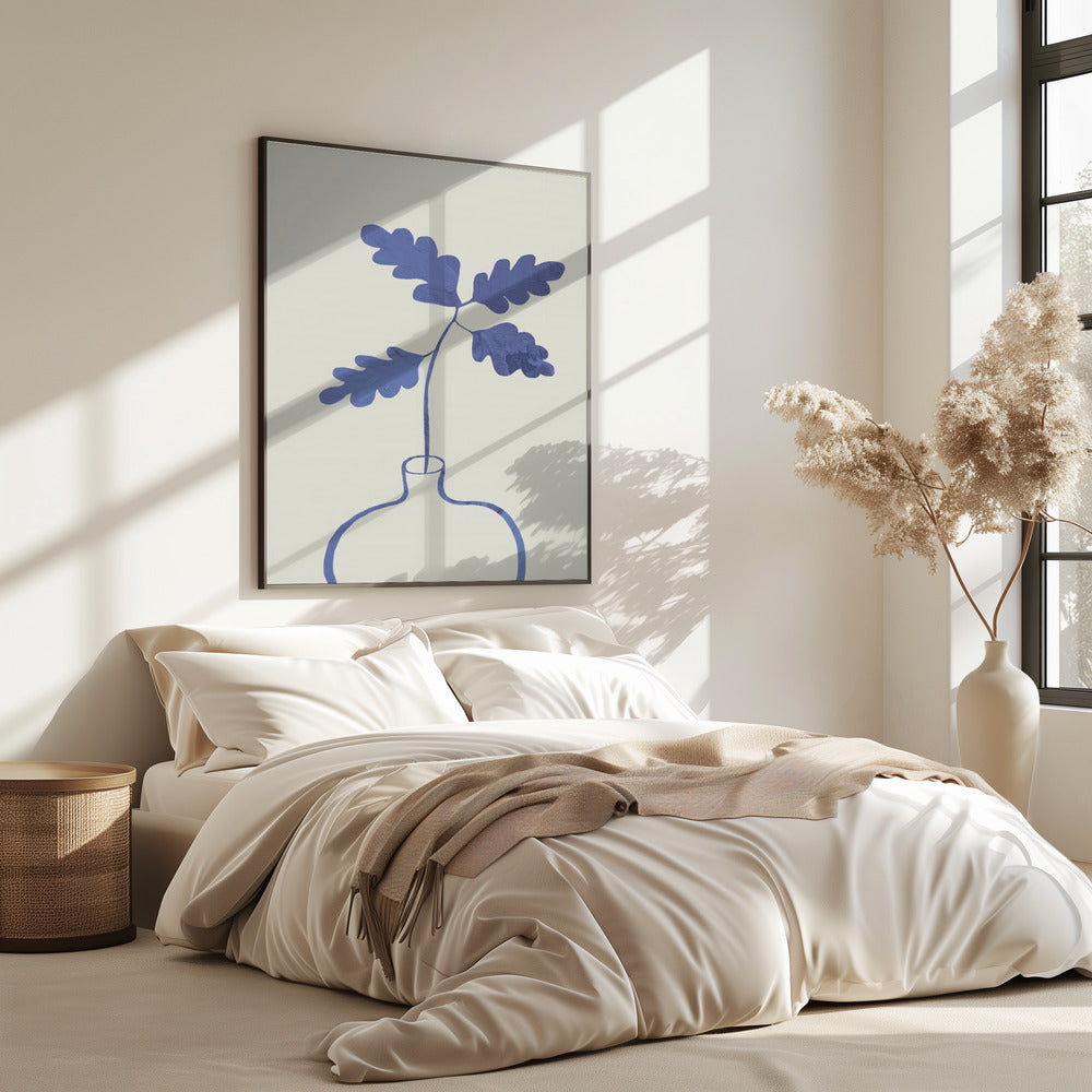 Blauwe eik | Poster