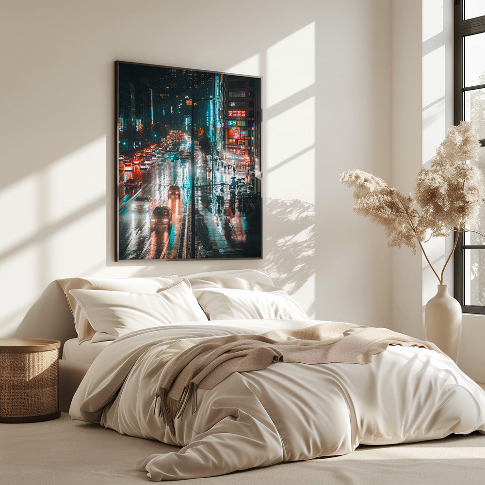 Op straat | Poster