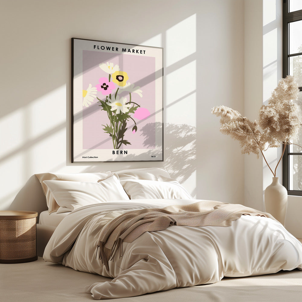 Bloemenmarkt Bern | Poster