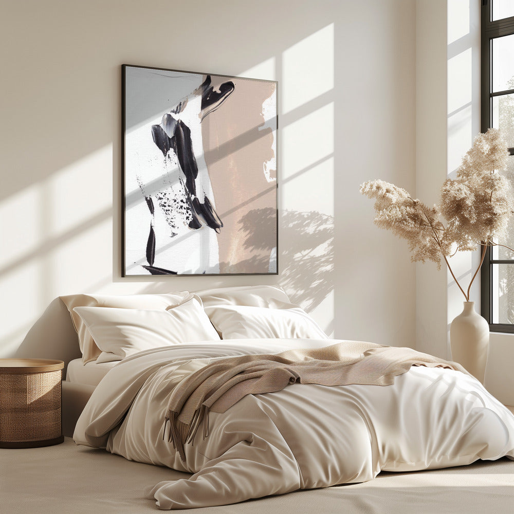 Monochrome elegantie | Poster