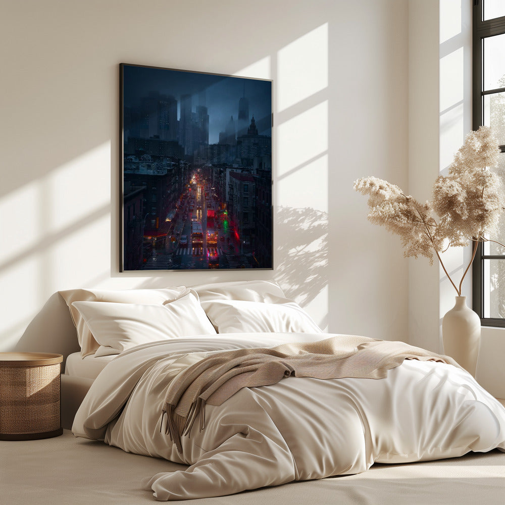 Regenachtig Chinatown | Poster