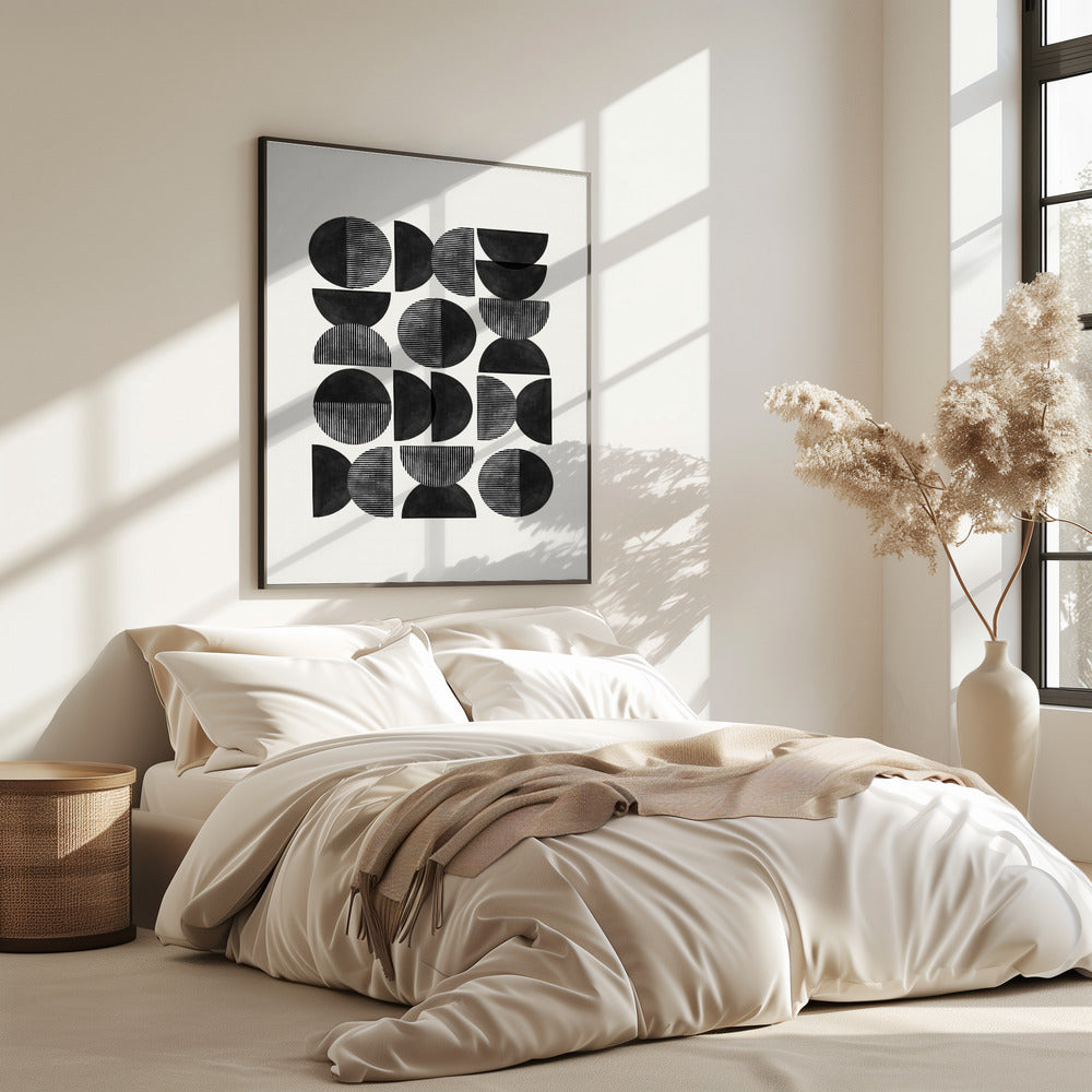 Geometrisch ritme | Poster