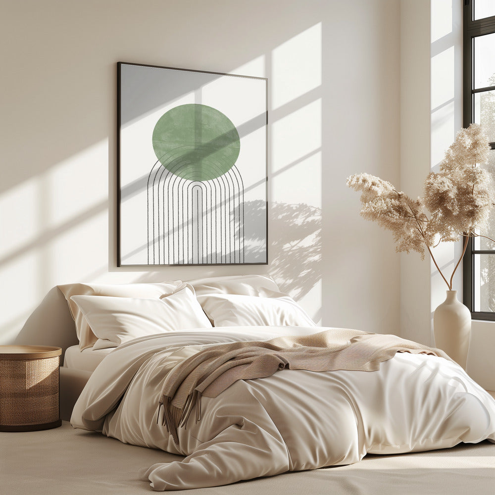 Groene baan echo's | Poster