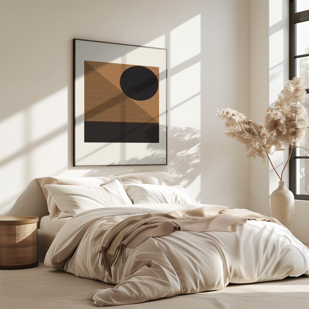 Geometrische eclips | Poster