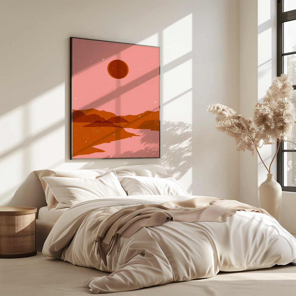 Maanlandschap | Poster