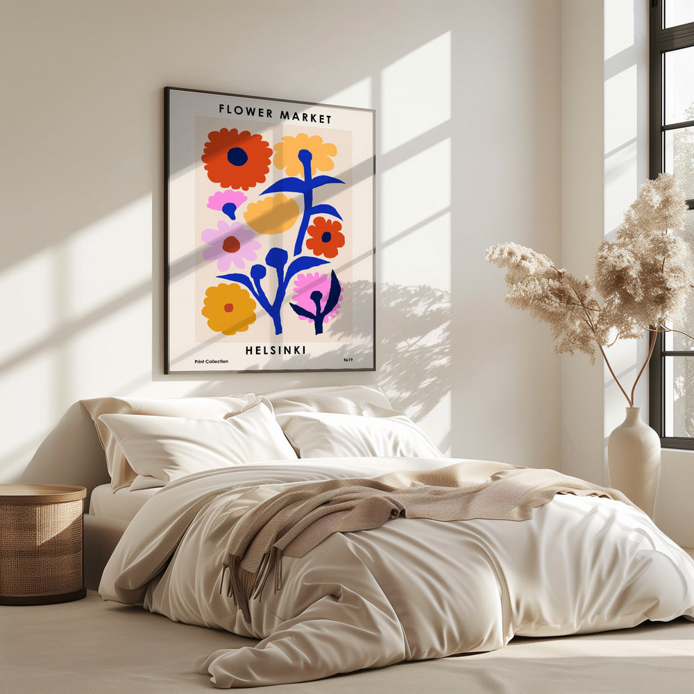 Flower Market. Helsinki | Poster