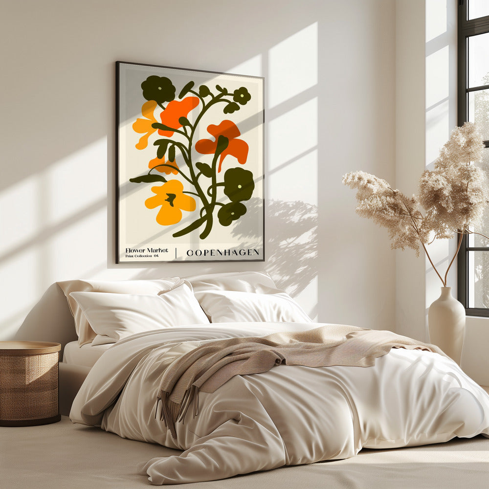 Flower Market. Copenhagen | Poster