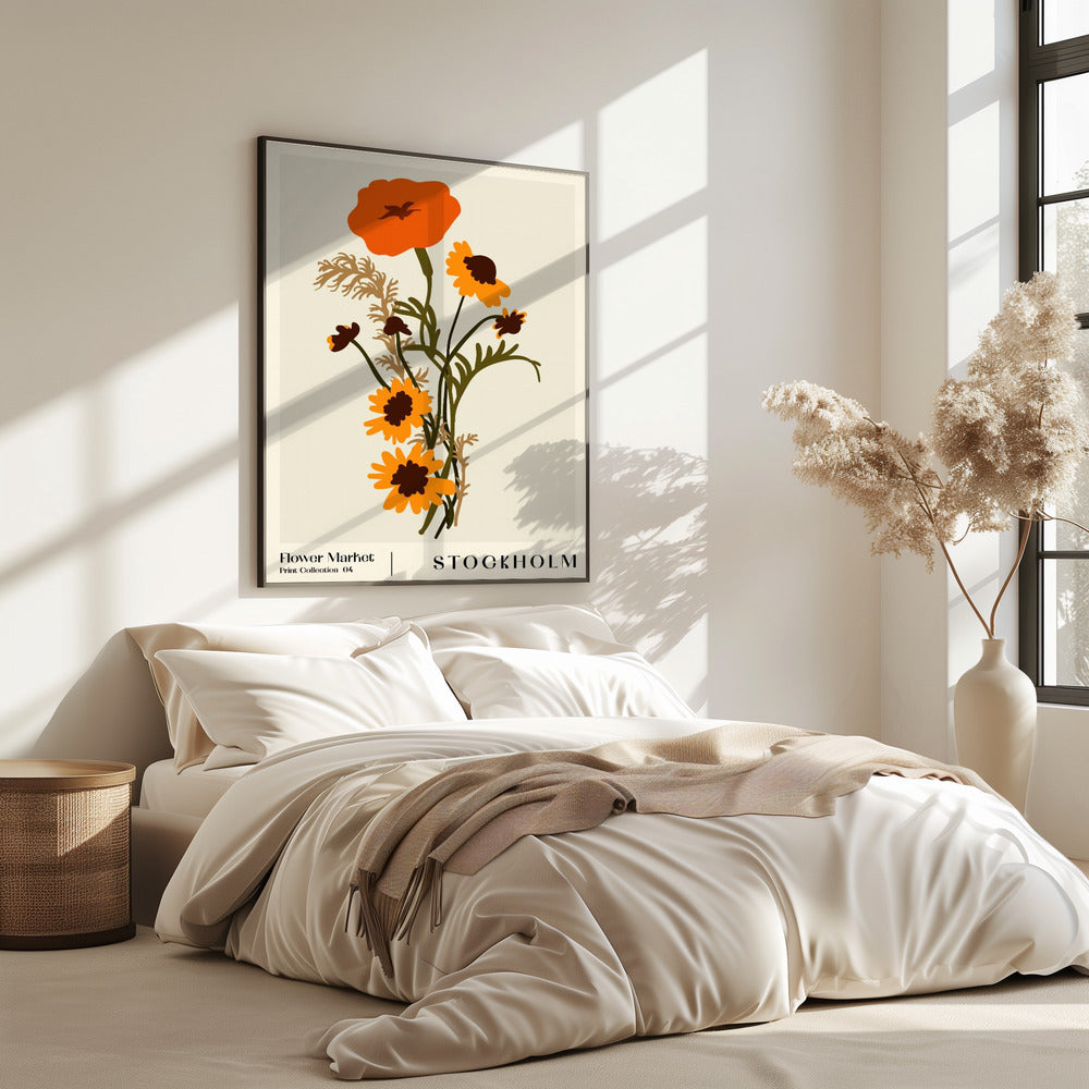 Flower Market. Stockholm | Poster