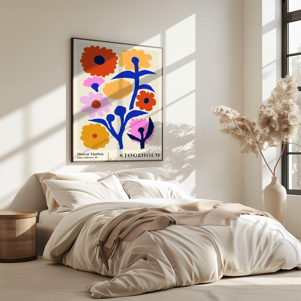Flower Market. Stockholm | Poster