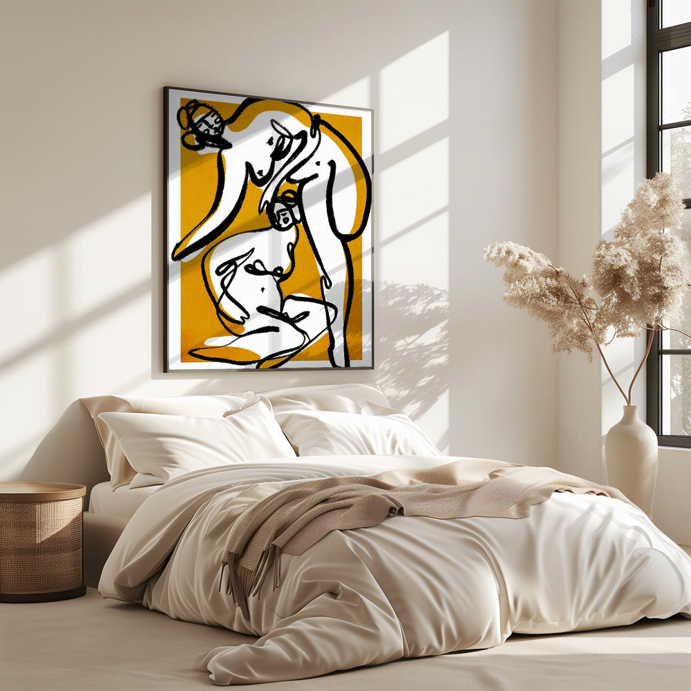 De Vrouwelijke Dansers | Poster