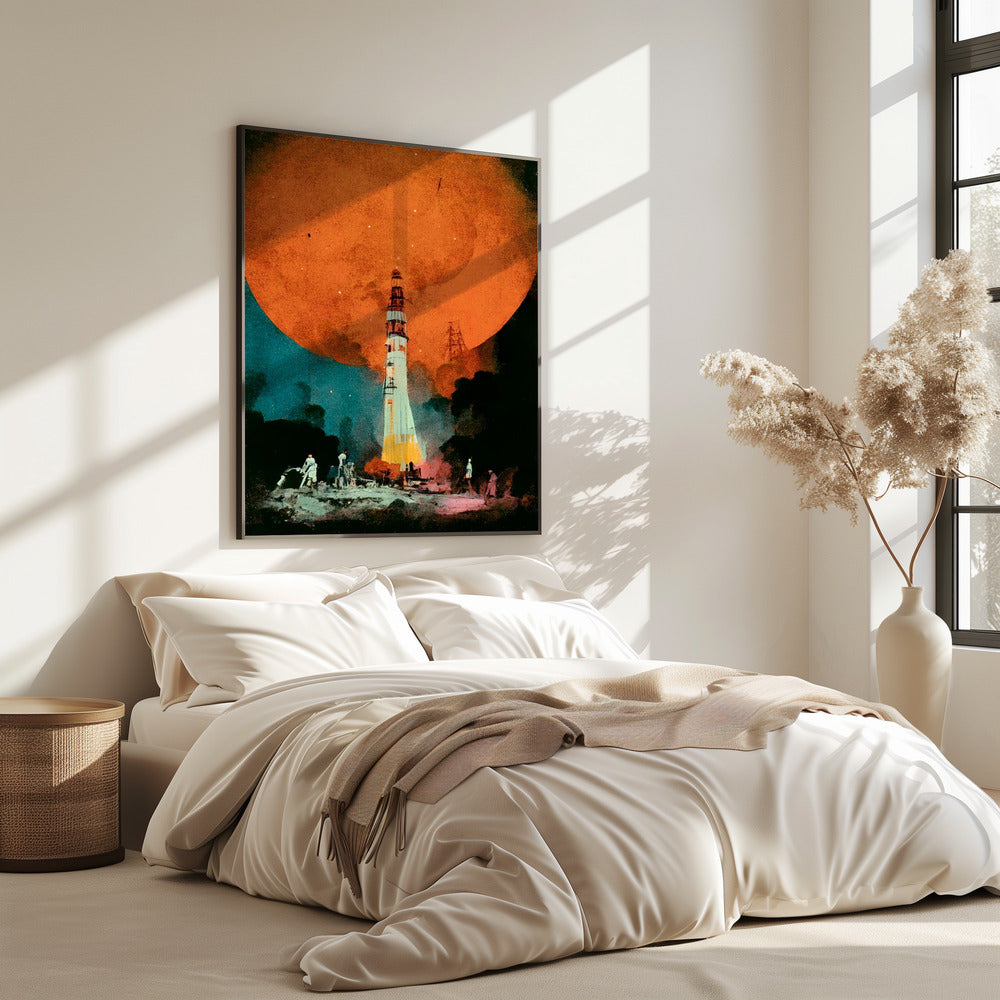 Maanlancering | Poster