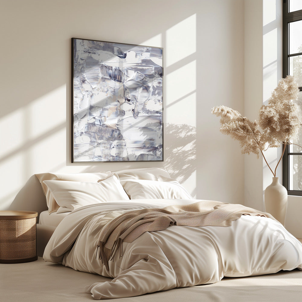 Gestructureerd canvas met impasto-stijl | Poster