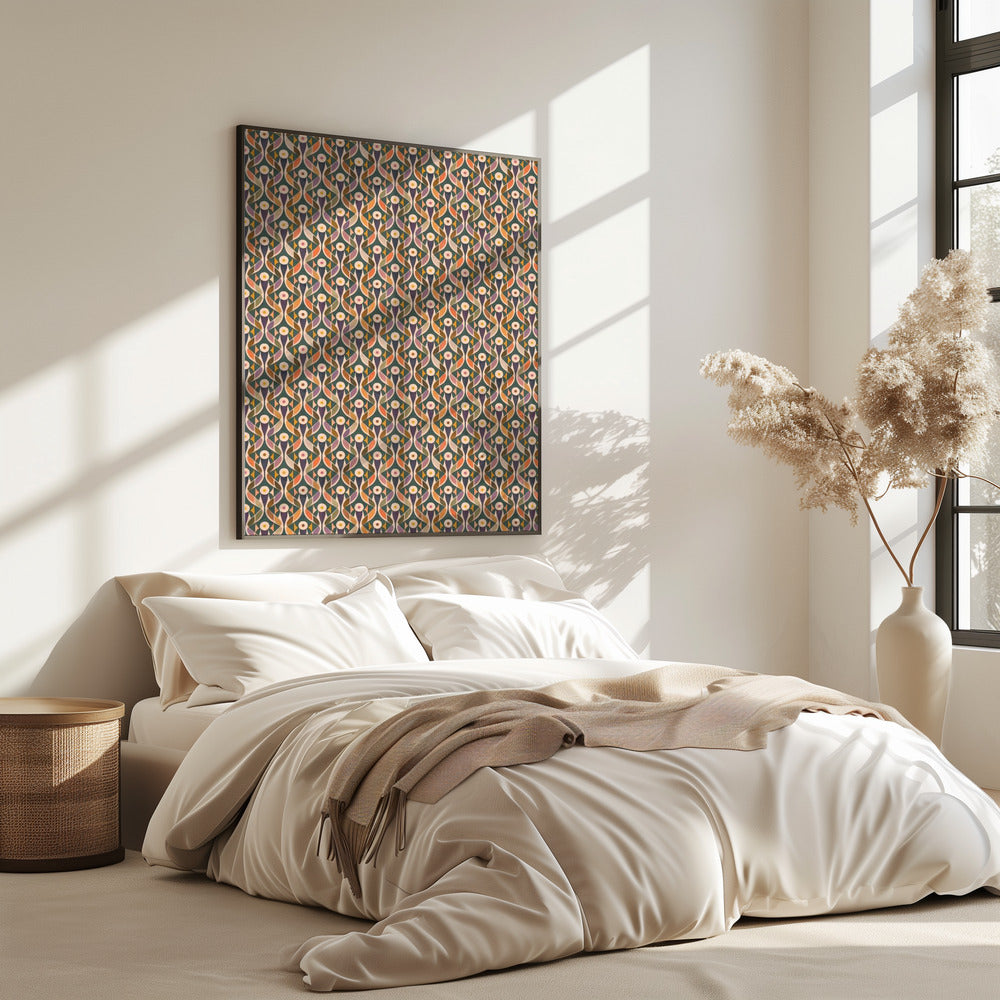 Geometrische bloei | Poster