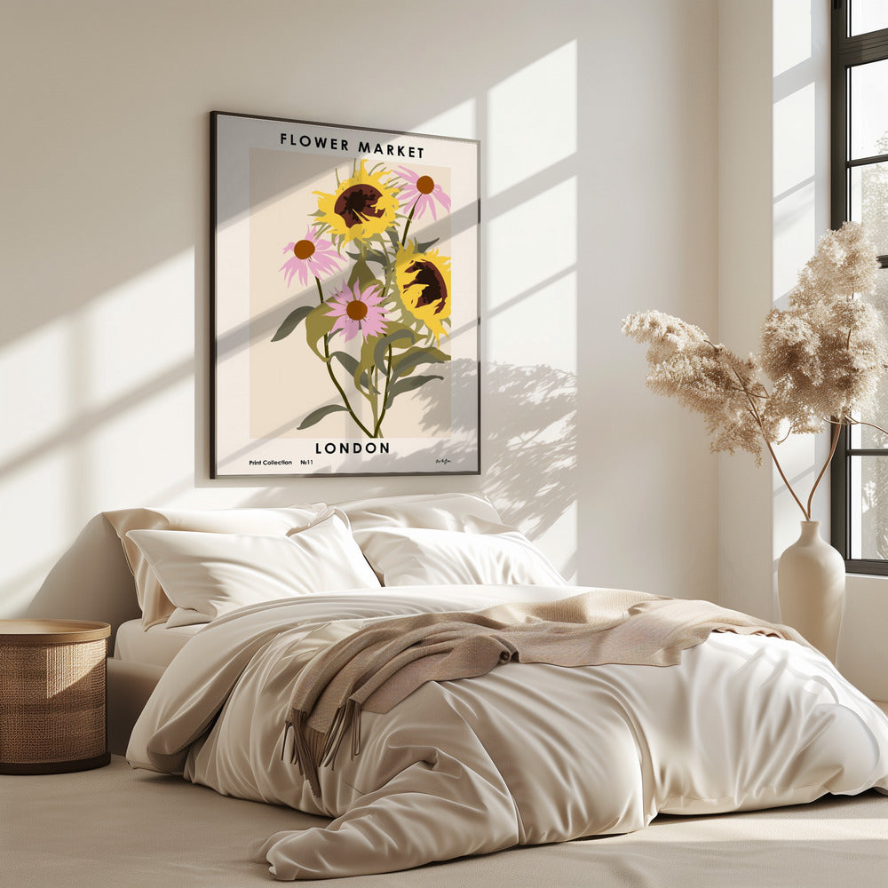 Flower Market. London | Poster