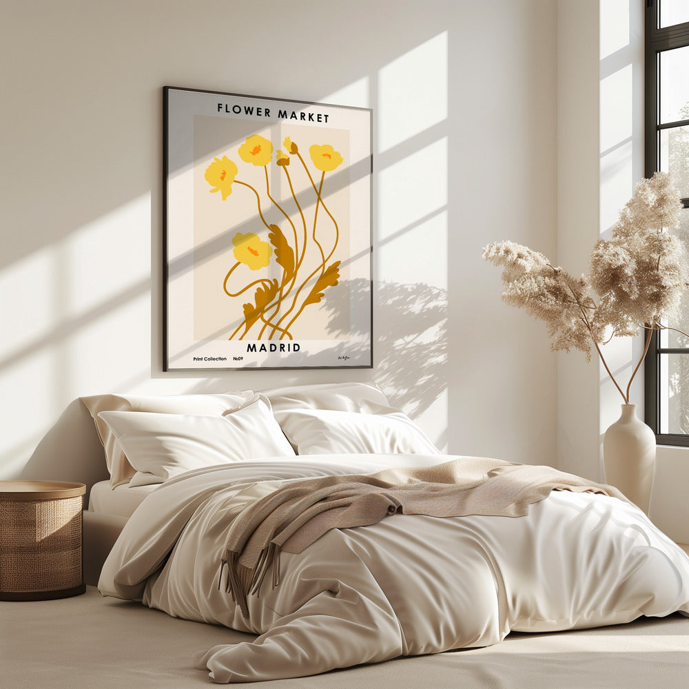 Flower Market. Madrid | Poster