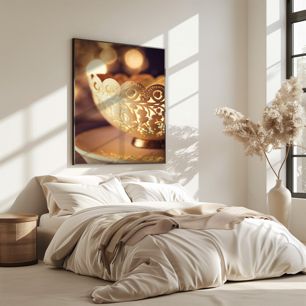 Gouden Kant Gloed | Poster