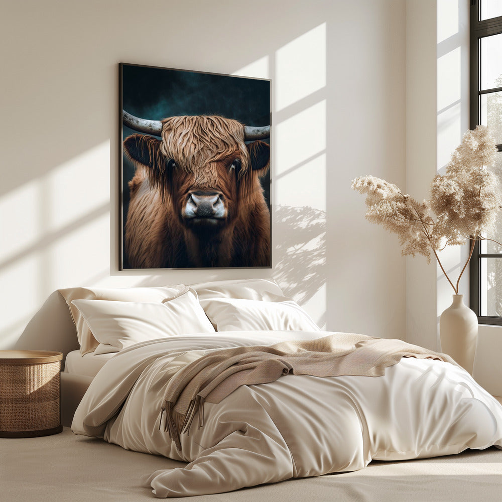 Majestueuze Hooglander | Poster