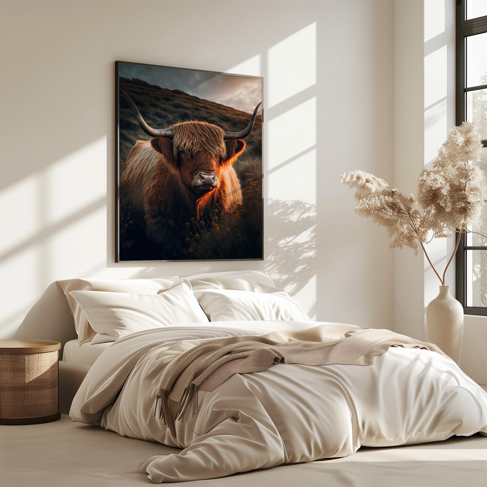 Gouden Hooglander | Poster