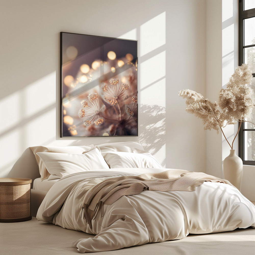 Gloeiende paardenbloemdroom | Poster