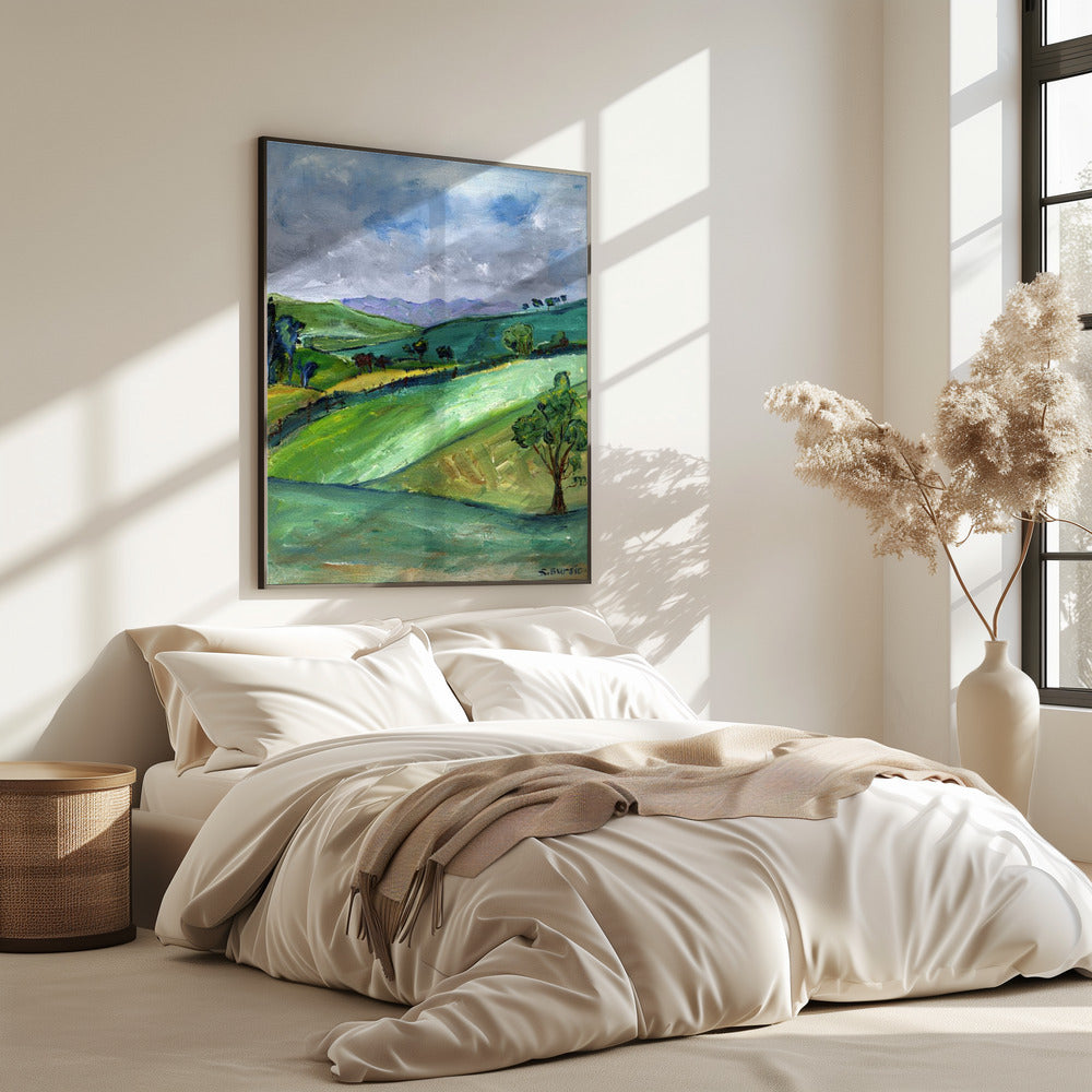 Het platteland | Poster