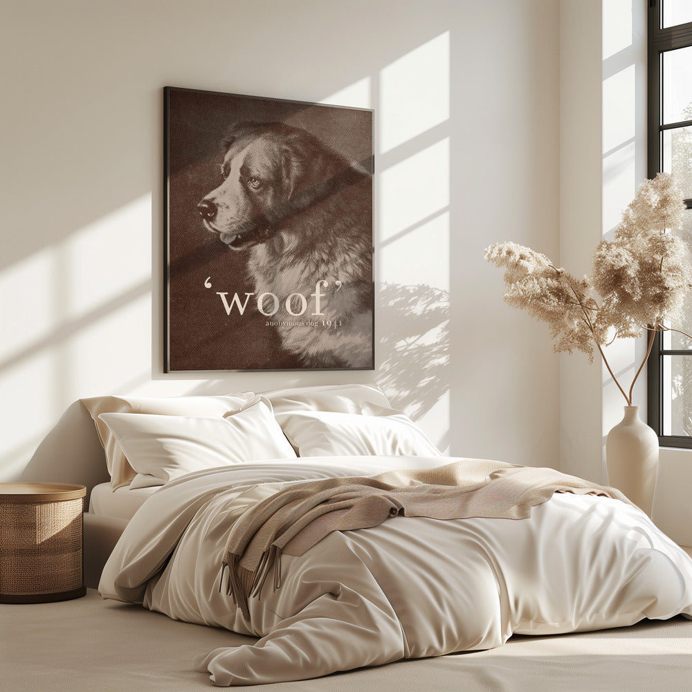 Beroemde Citaat Hond | Poster