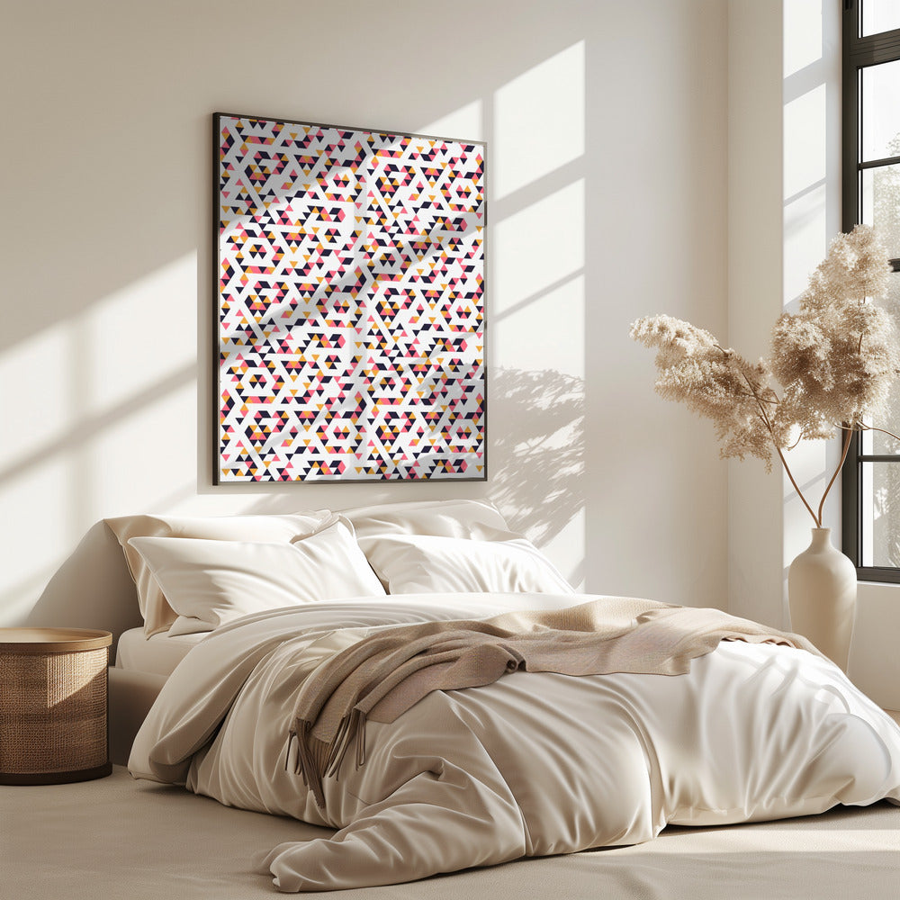 Moderne bloemen | Poster