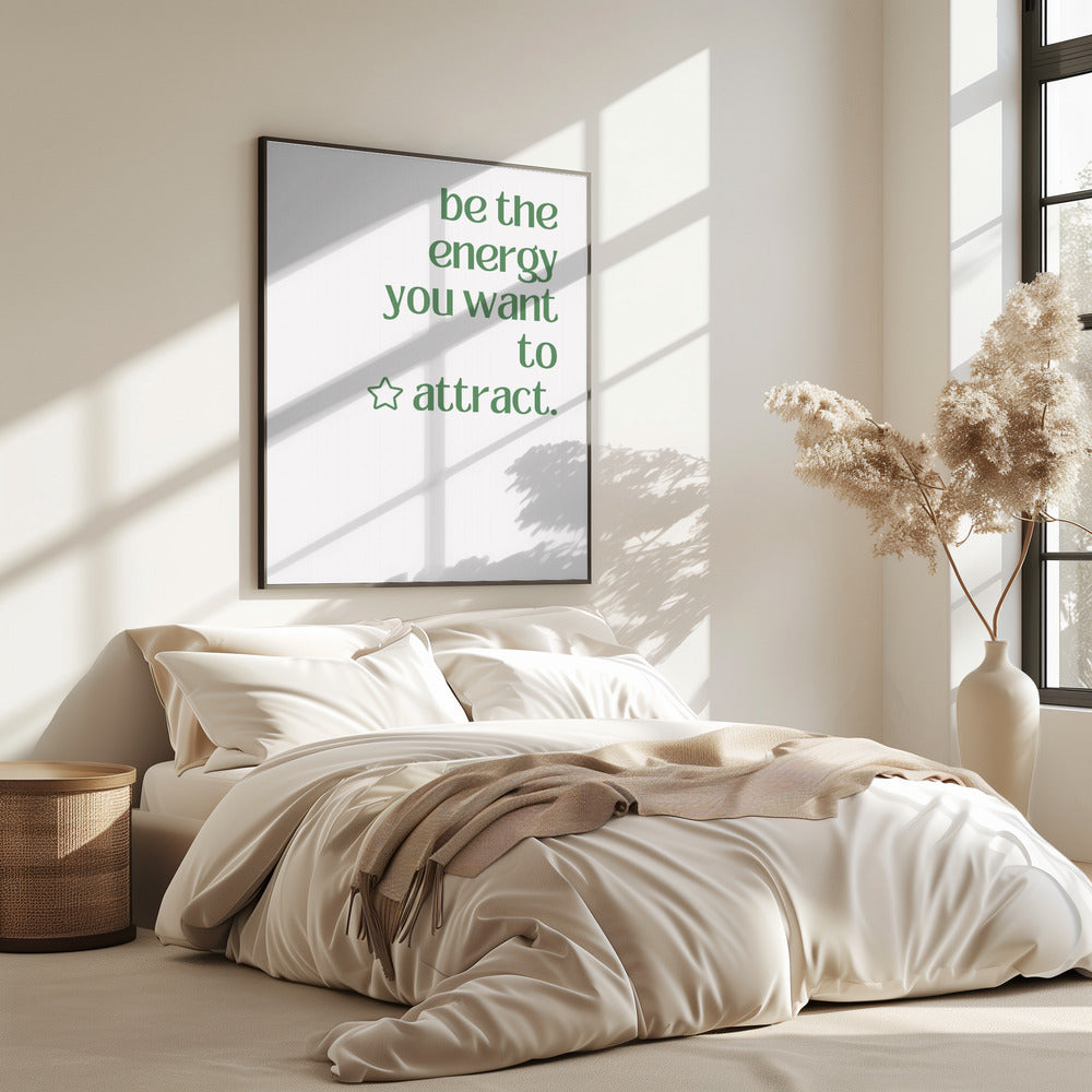 Alleen positieve vibes | Poster