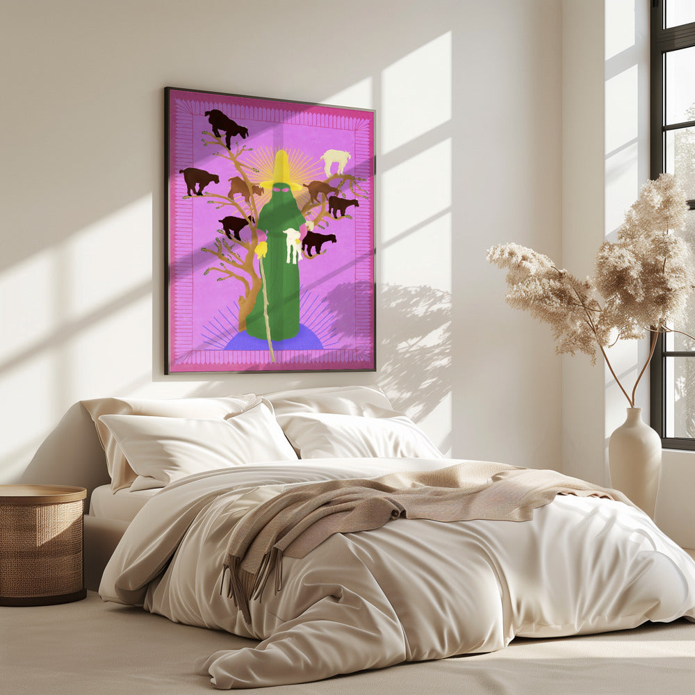 Heilige Vrouw Herder | Poster