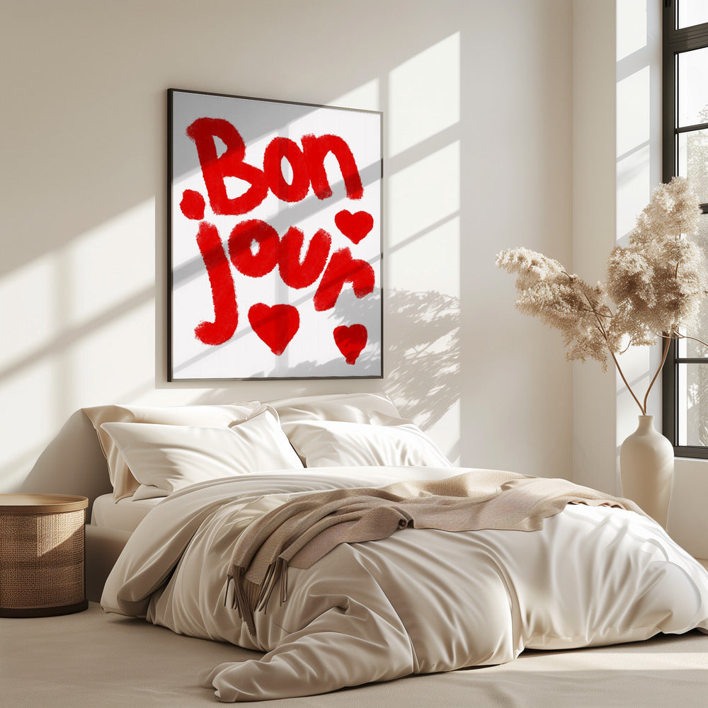 Bonjour Harten | Poster