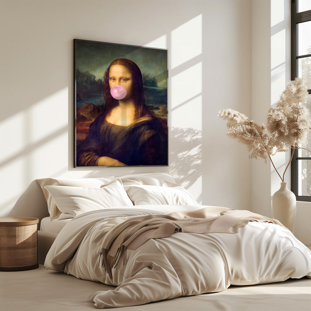Mona Lisa Bubblegum | Poster