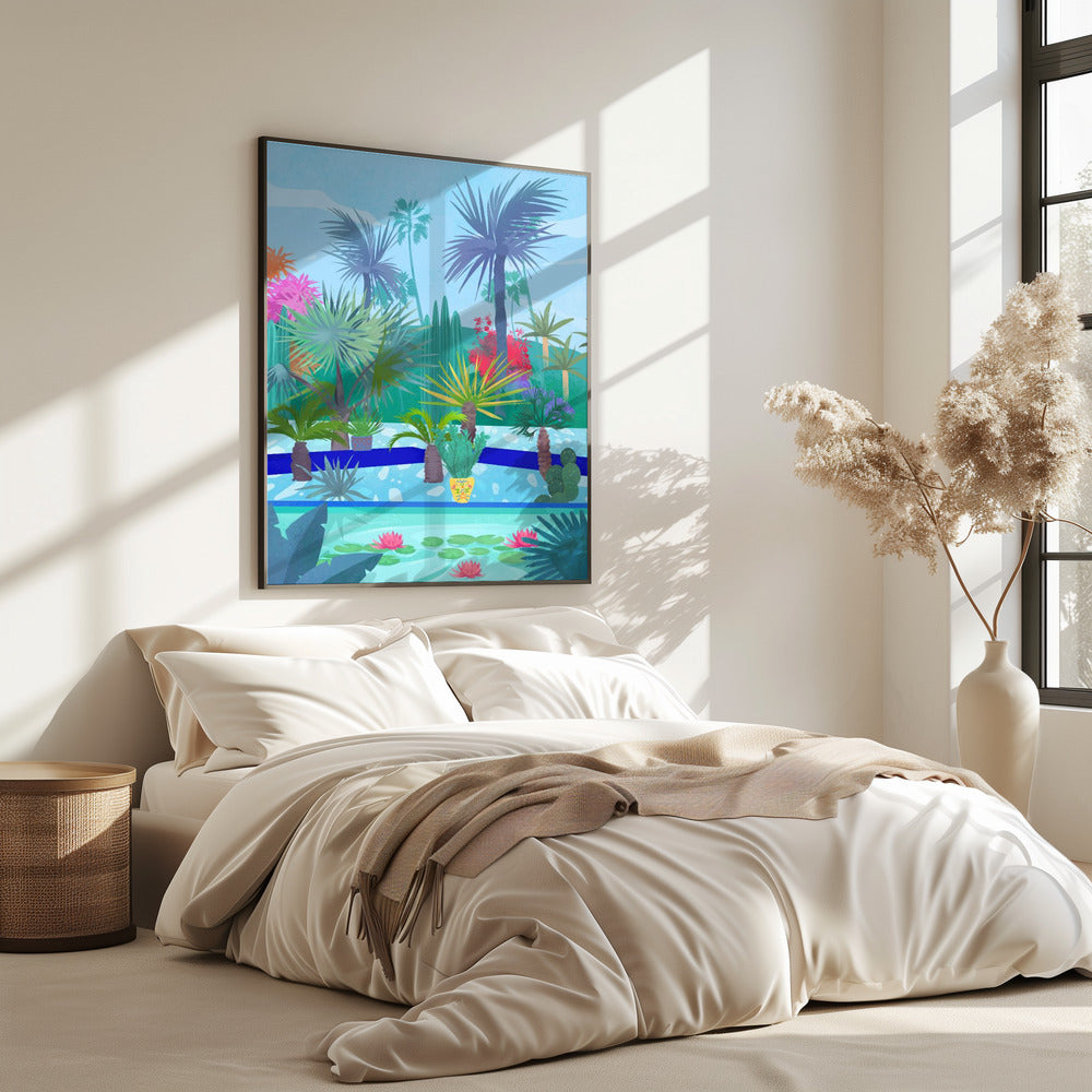 Marokkaanse tuin | Poster