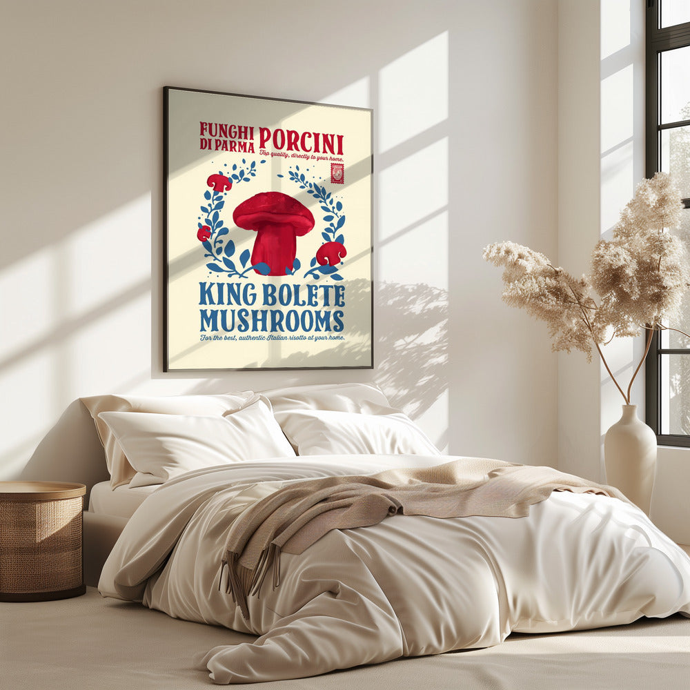Porcini keukenprint | Poster