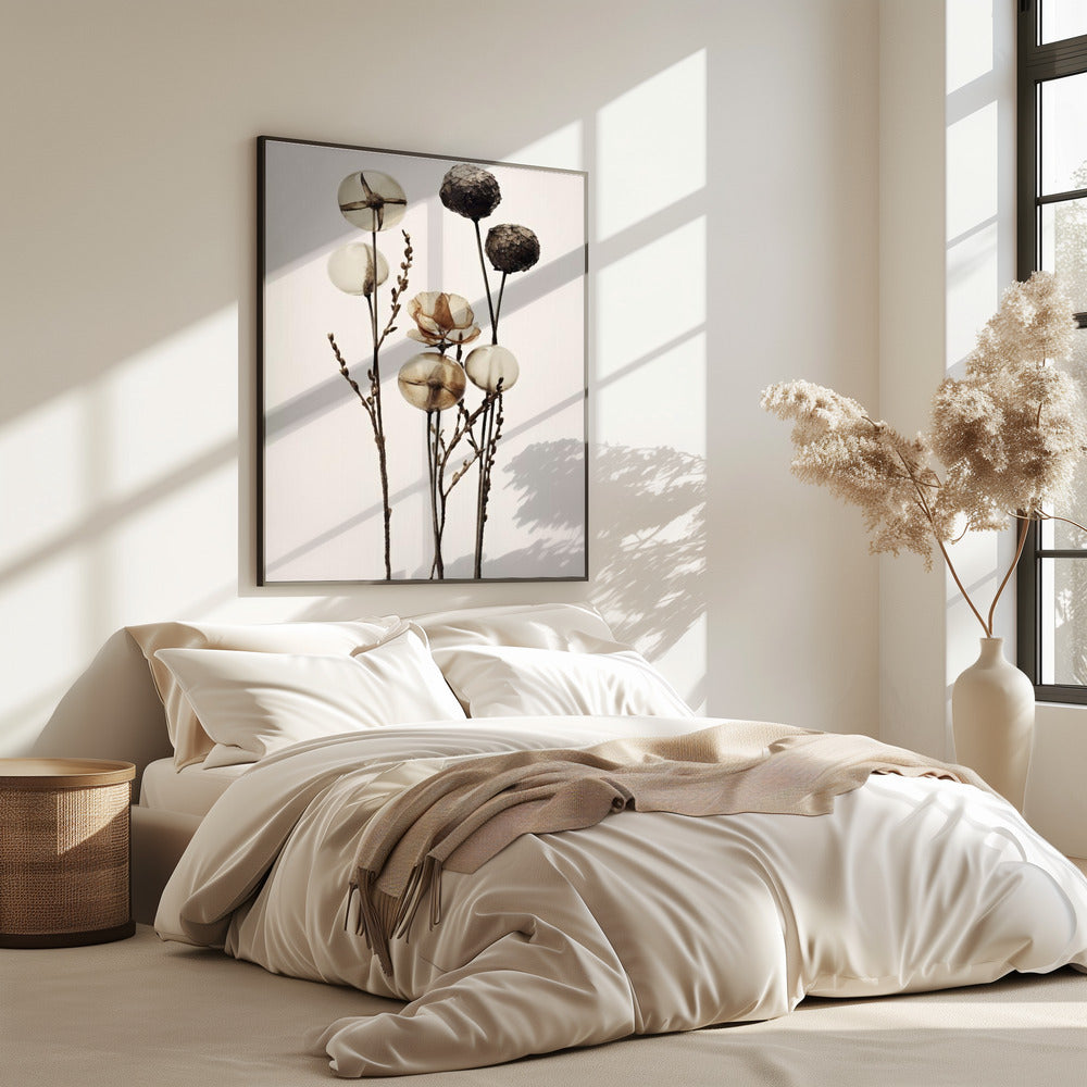 Glass Ball Flowers | Poster