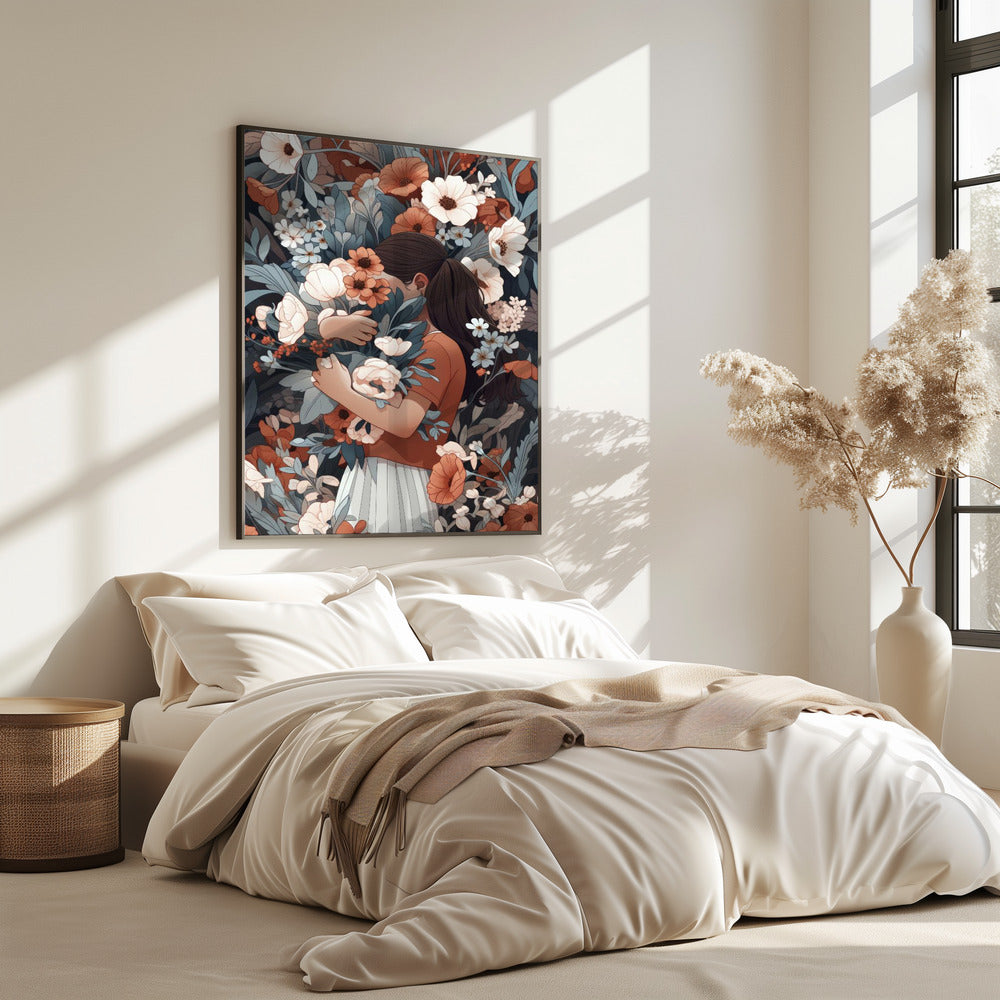 Bloemenomhelzing | Poster