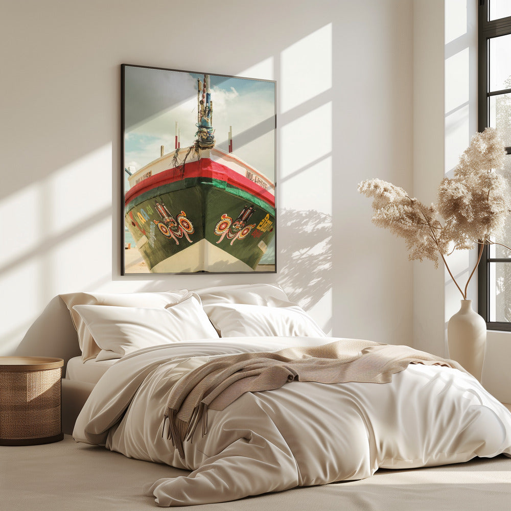 Levendige scheepsgevel | Poster
