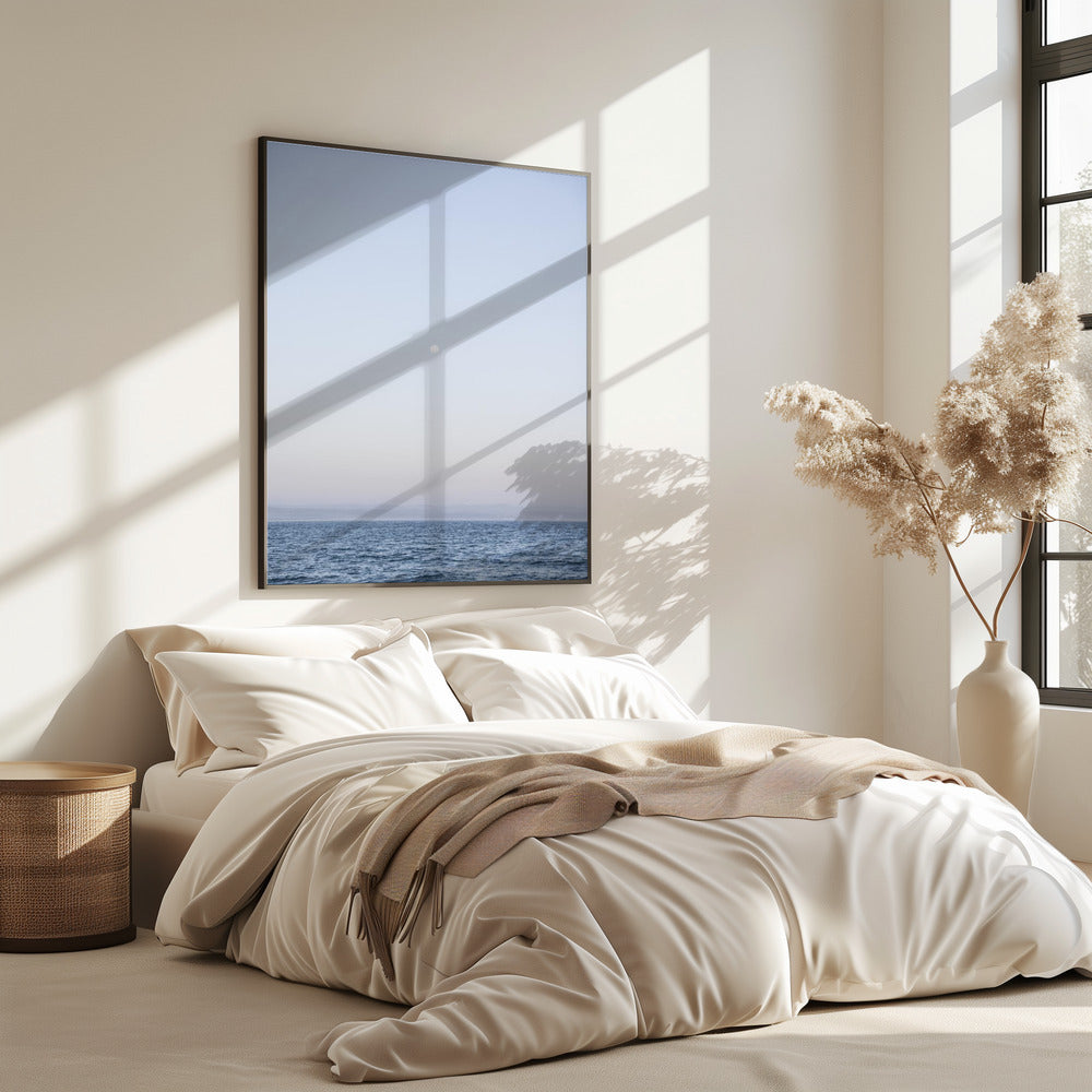 Maanverlichte horizon | Poster