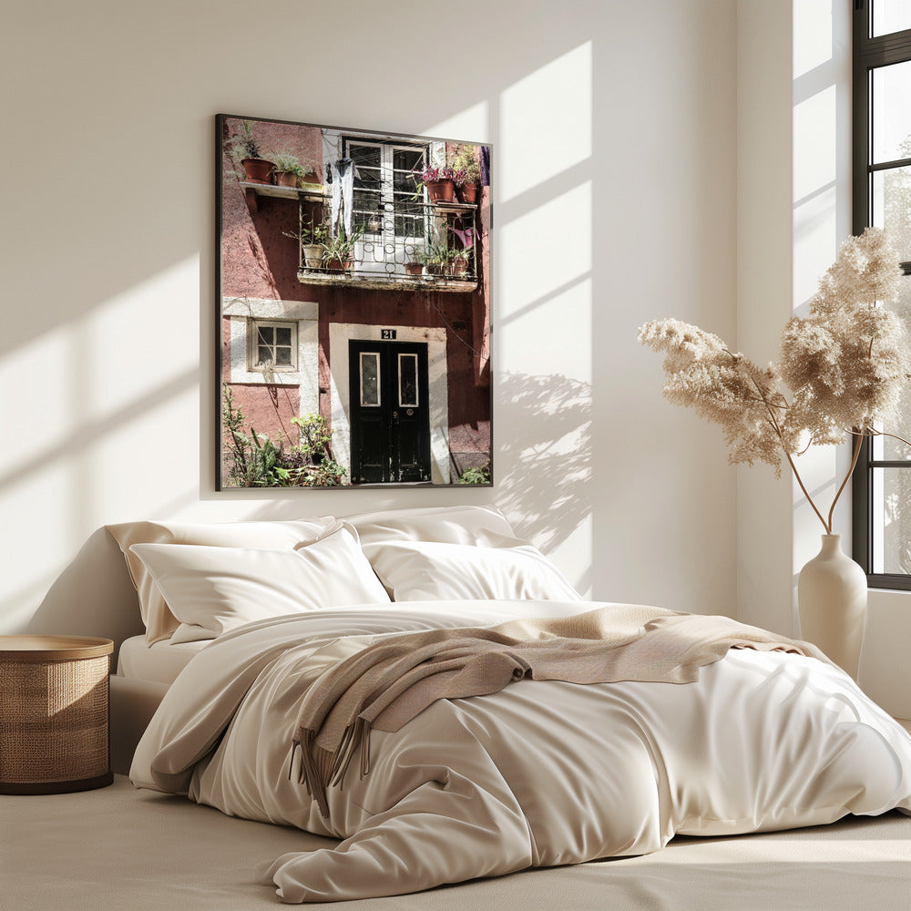 Charming Balcony Scene | Poster